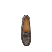 Tod's Tweed Gommino Loafers
