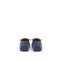 Tod's Turquoise Suede Leather Loafer