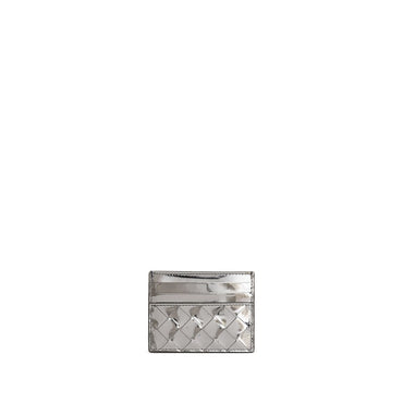 Bottega Veneta Gray Leather Wallet