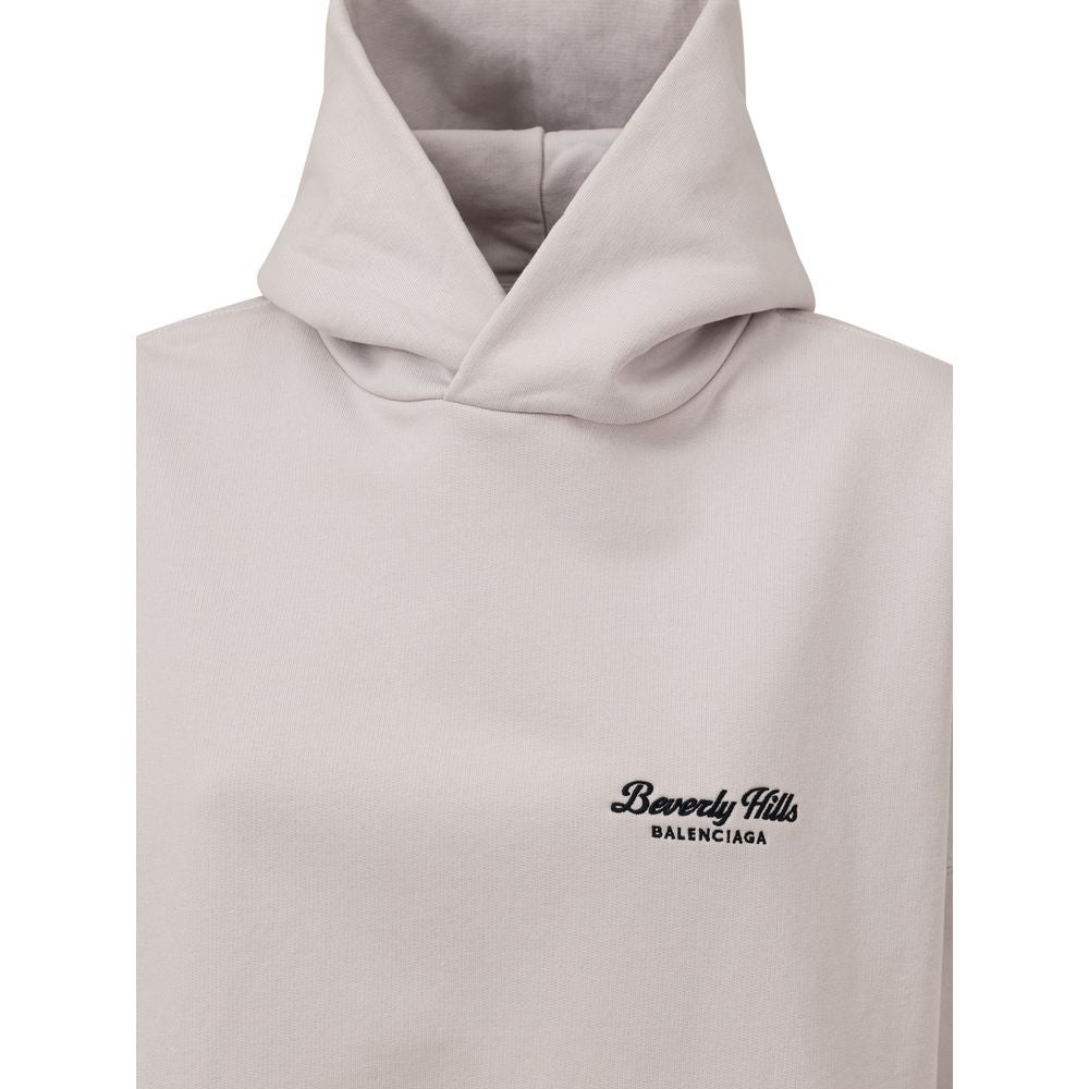 Balenciaga Gray Cotton Sweater