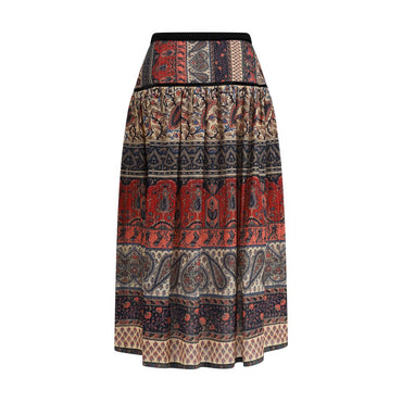 Valentino Voyage Imaginaire midi Skirt