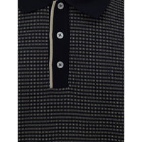 Dunhill Blue Cotton Polo Shirt
