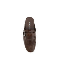Prada Leather Sabot
