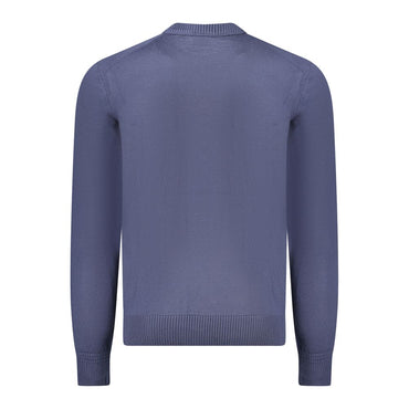 Hugo Boss Blue Wool Men Sweater