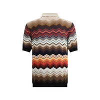 Missoni ZigZag Pattern Polo Shirt