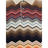 Missoni ZigZag Pattern Polo Shirt
