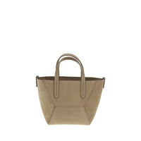 Brunello Cucinelli Suede Shoulder Bag