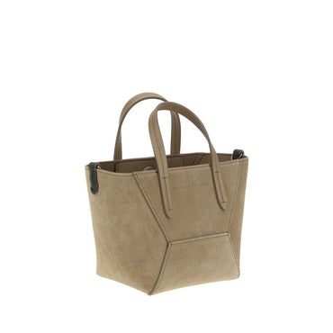 Brunello Cucinelli Suede Shoulder Bag