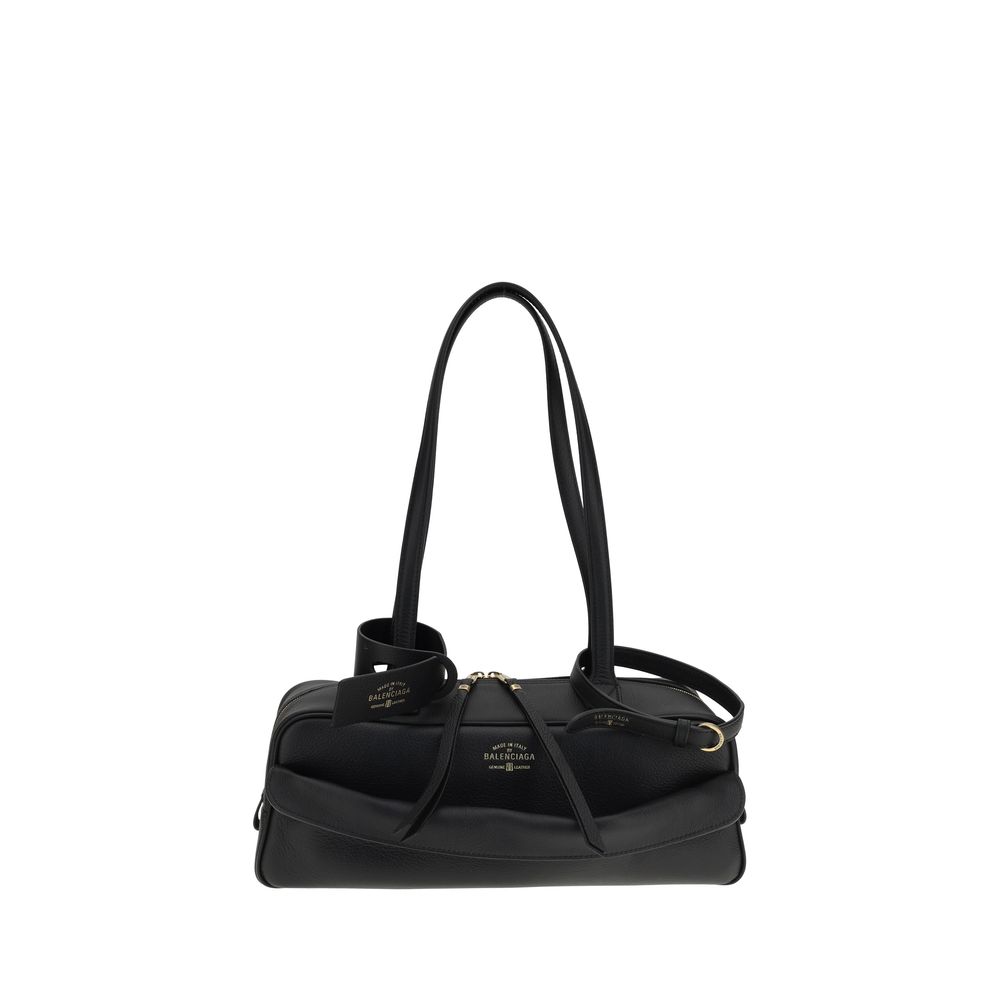 Balenciaga Small Carrie Bowling Shoulder Bag