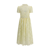Self-Portrait Midi-length lace chemisier Dress