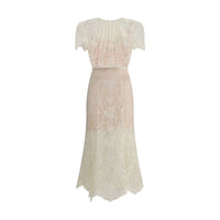Self-Portrait Lace midi Dress