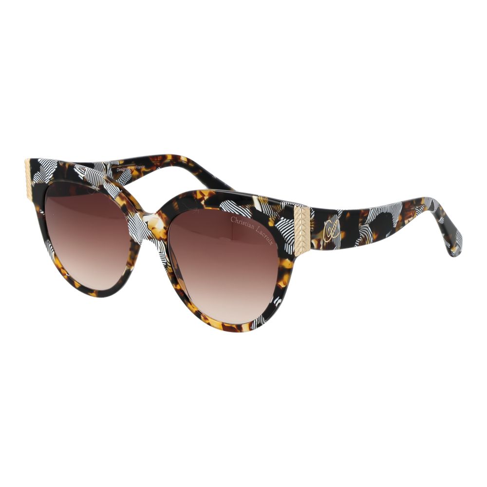 Christian Lacroix Black Women Sunglasses