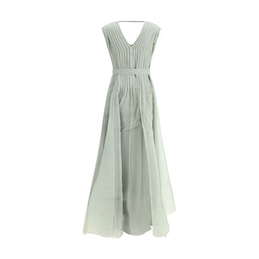 Brunello Cucinelli Silk Long Dress