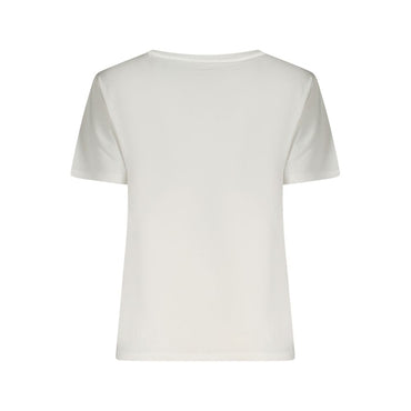 Pepe Jeans White Cotton Tops & T-Shirt