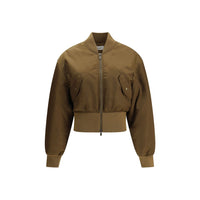 Saint Laurent Glossy nylon bomber Jacket