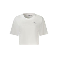 Fila White Cotton Tops & T-Shirt