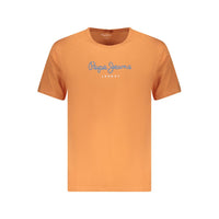 Pepe Jeans Orange Cotton T-Shirt