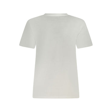 Pepe Jeans White Cotton Tops & T-Shirt