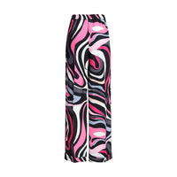 Emilio Pucci Marble print silk Pants