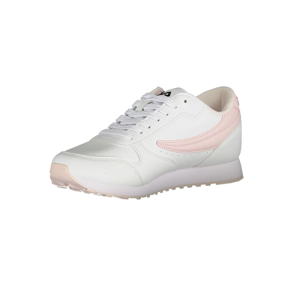 Fila White Synthetic Women Sneaker