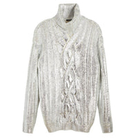 Balmain Brown Wool Sweater