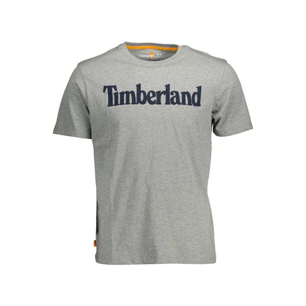 Timberland Brown Organic Cotton Men T-Shirt
