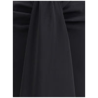 Jacquemus Sablier draped midi Skirt