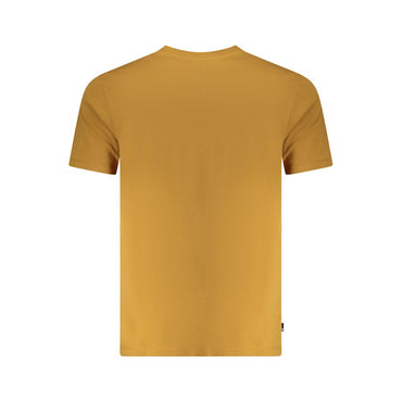 Timberland Brown Cotton Men T-Shirt