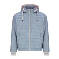 Herno Blue Silk Jacket