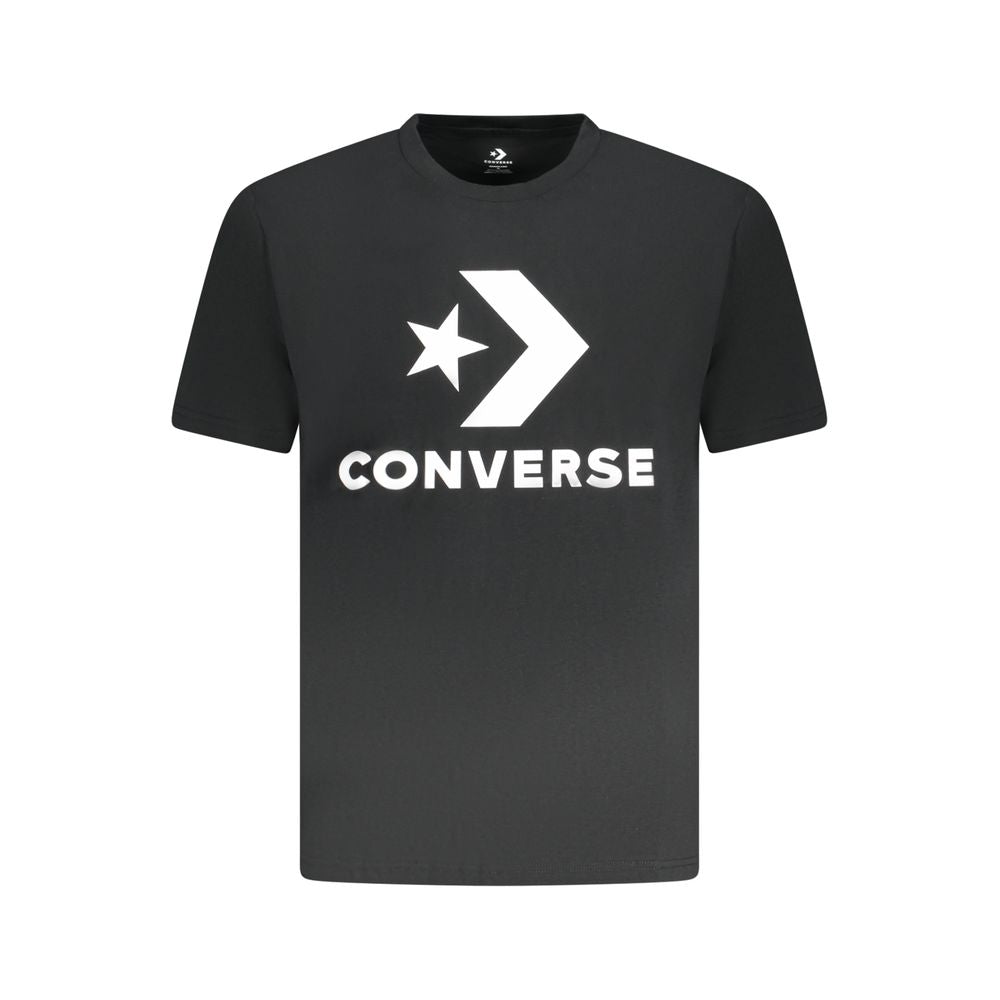 Converse Black Cotton T-Shirt
