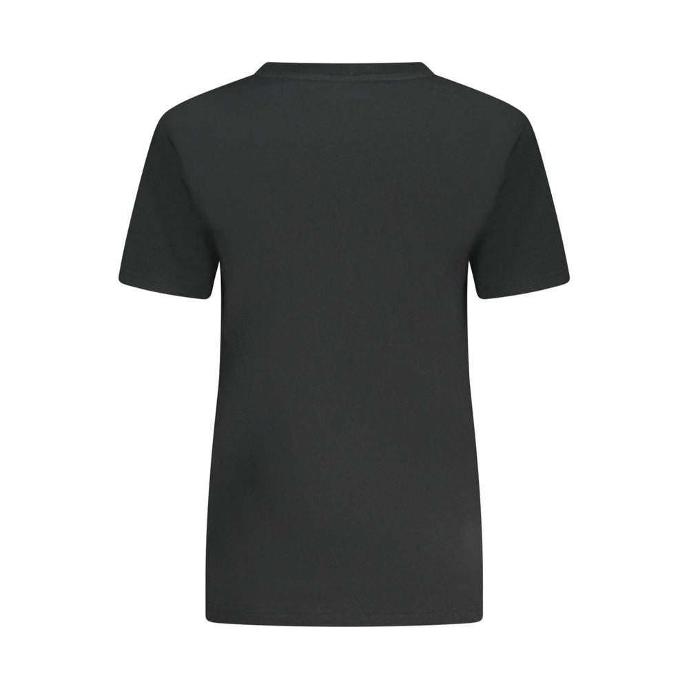 Converse Black Cotton Tops & T-Shirt