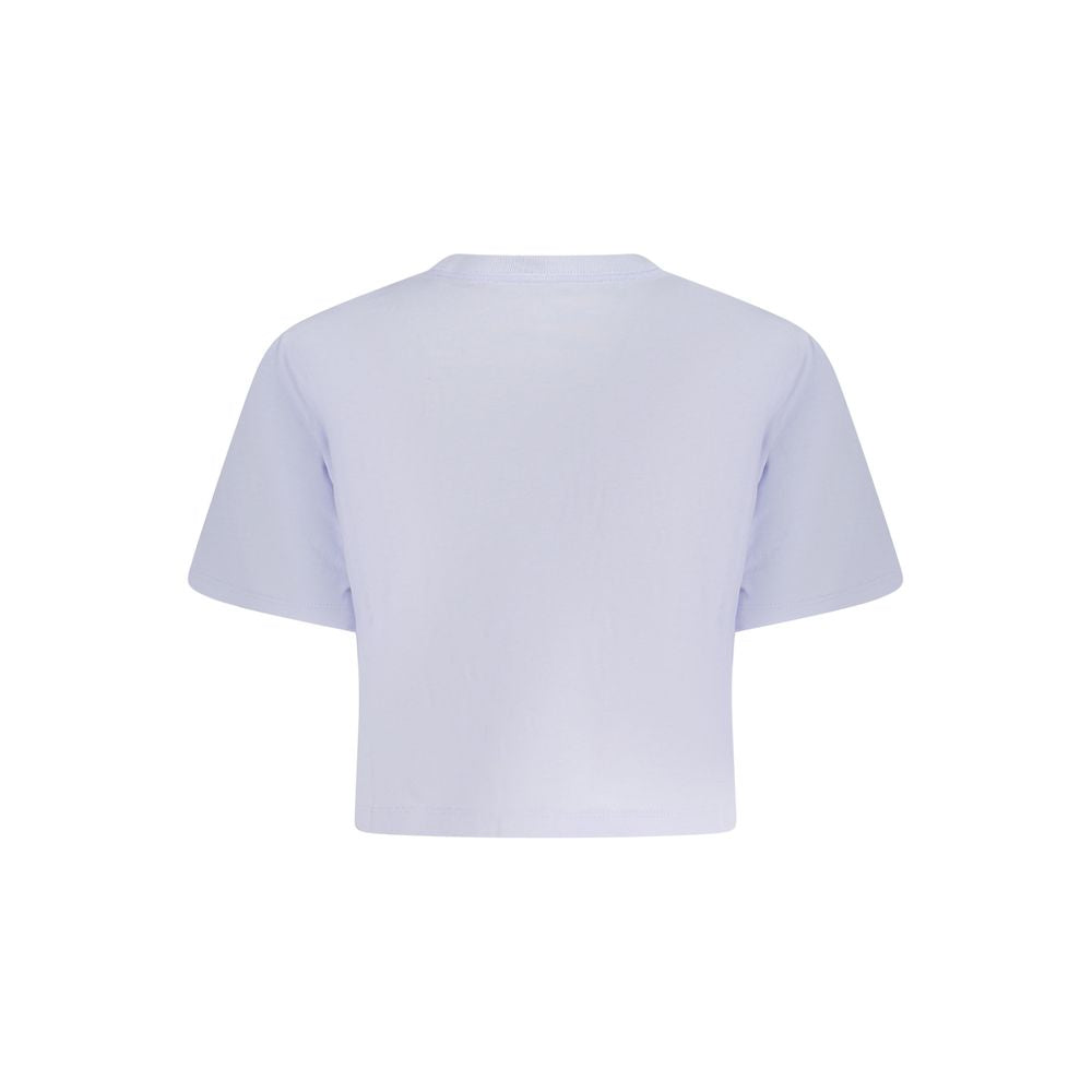Converse Purple Cotton Tops & T-Shirt