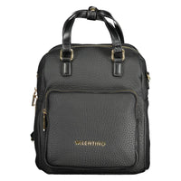 Valentino Black Polyethylene Backpack