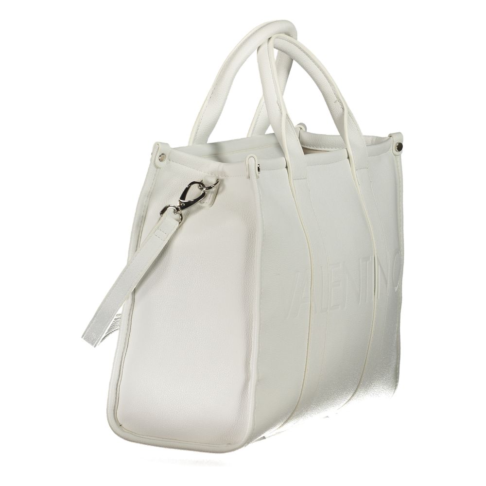 Valentino White Polyethylene Handbag