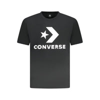 Converse Black Cotton T-Shirt