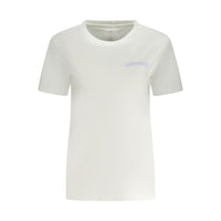 Converse White Cotton Tops & T-Shirt