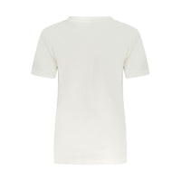 Converse White Cotton Tops & T-Shirt
