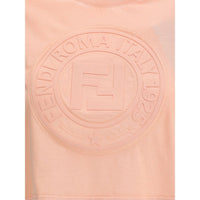 Fendi Cropped T-Shirt
