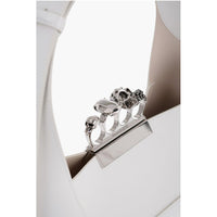 Alexander McQueen White Leather Shoulder Bag