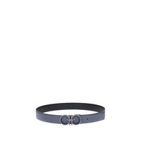 Ferragamo Blue Calf Leather Bos Taurus Regular Belt