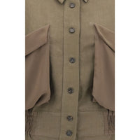 PINKO Linen Shirt Jacket