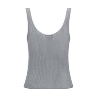 PINKO Metallic Knit Top