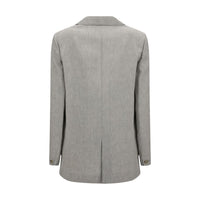 Forte_Forte Fil à fil oversized Blazer