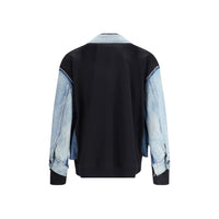 Junya Watanabe Denim Jacket with Cardigan
