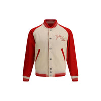 Golden Goose Embroidered bomber Jacke