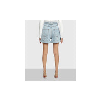 Balmain Blue Cotton Short