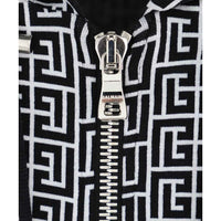 Balmain Black Cotton Sweater