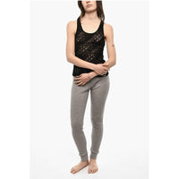 Dsquared² All-Over Monogram Sheer Underwear Tank Top