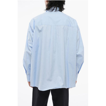 A.P.C. NATACHA RAMSAY-LEVI Poplin Cotton Shirt with Double Breast P