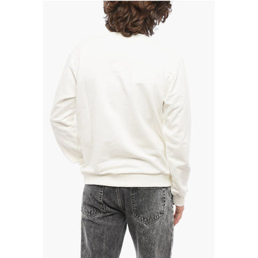 A.P.C. Brushed Cotton TIMOTHY Crew-neck Sweatshirt with Contrasting